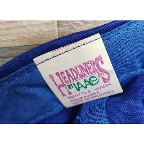 Vintage COLORADO SNAPBACK HAT Cap Headliners Mountain Blue 80s 90s Trucker - Picture 6 of 8